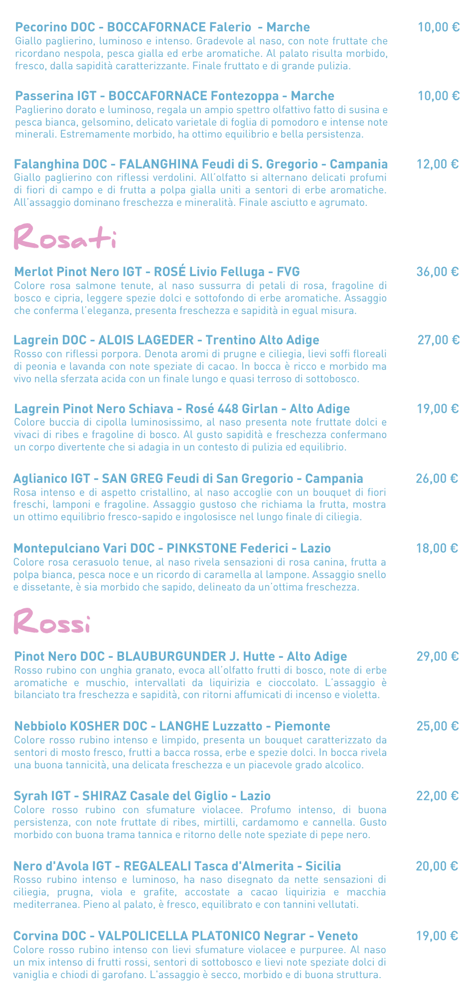 carta dei vini 8