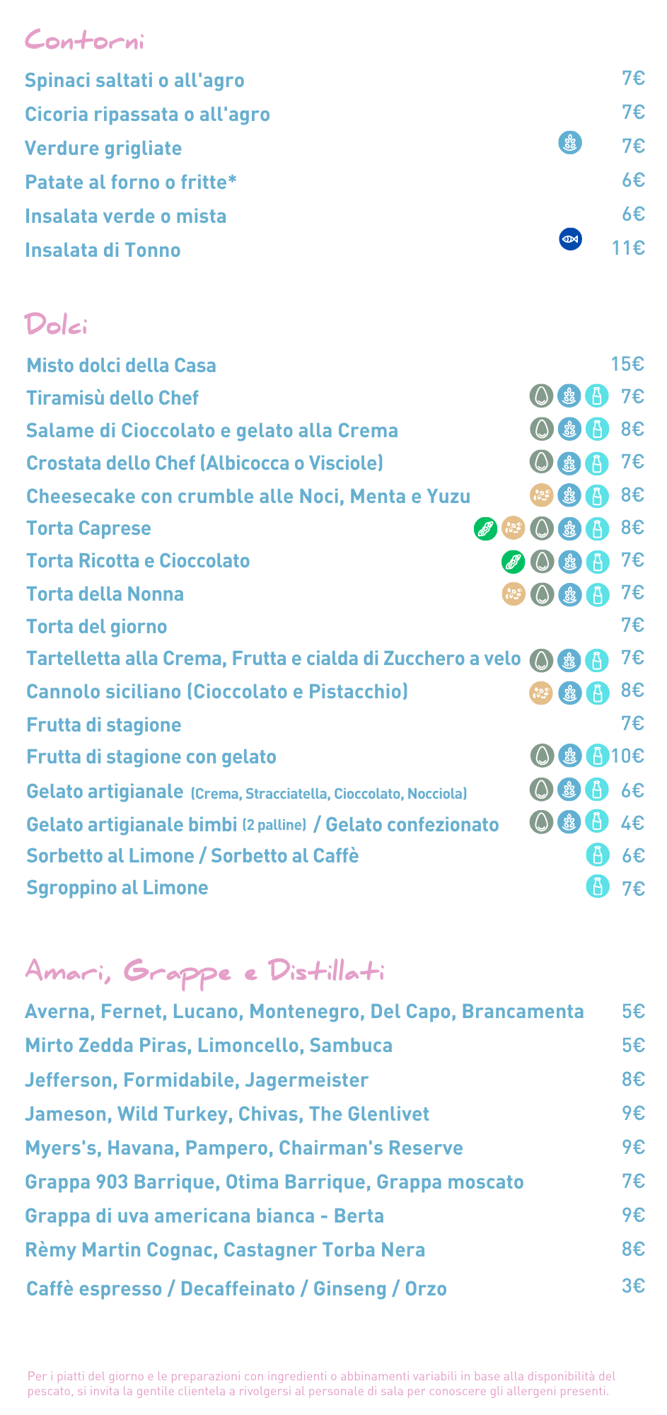 Menù ita 3
